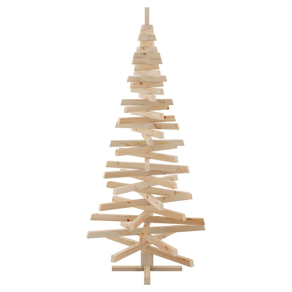 Juletre med stativ Naturlig 180 cm Heltre furu