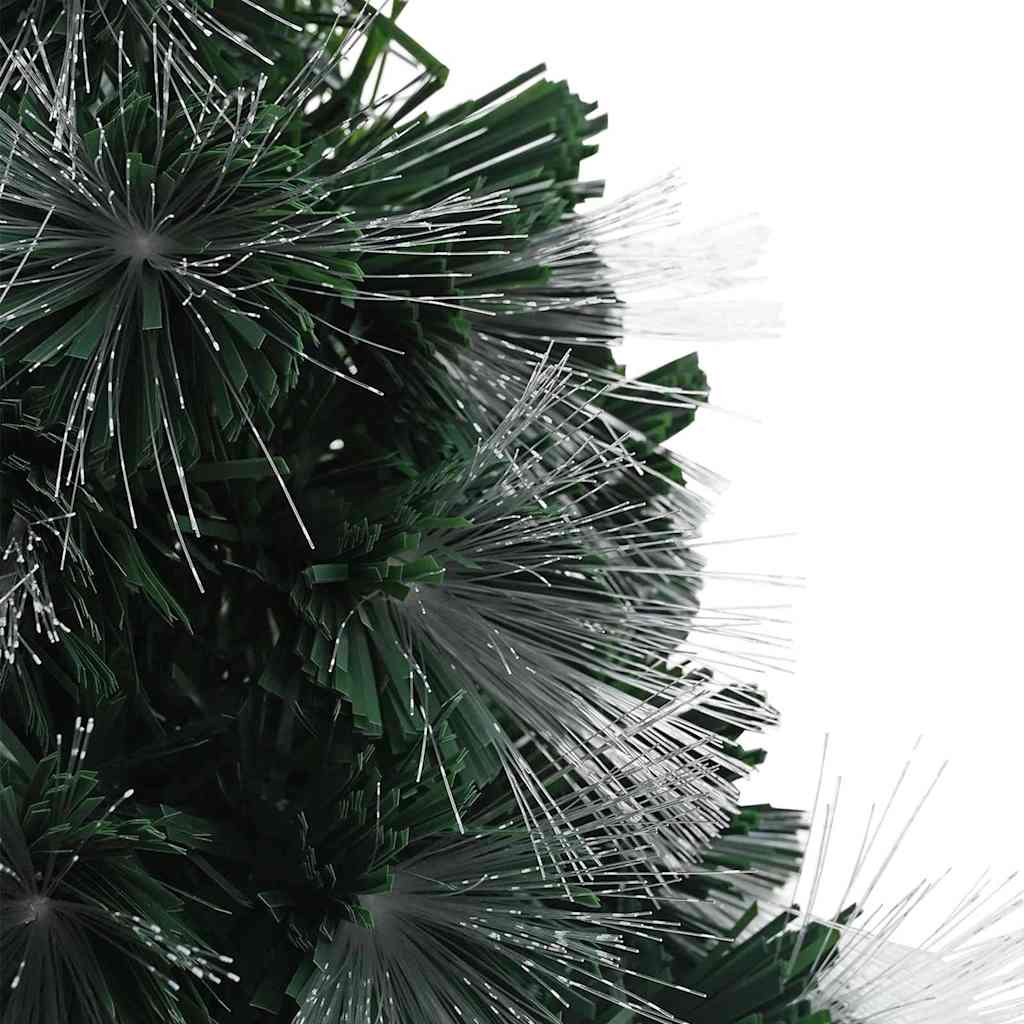 Kunstig juletre med dekorative strenglys grønn 64 cm PVC