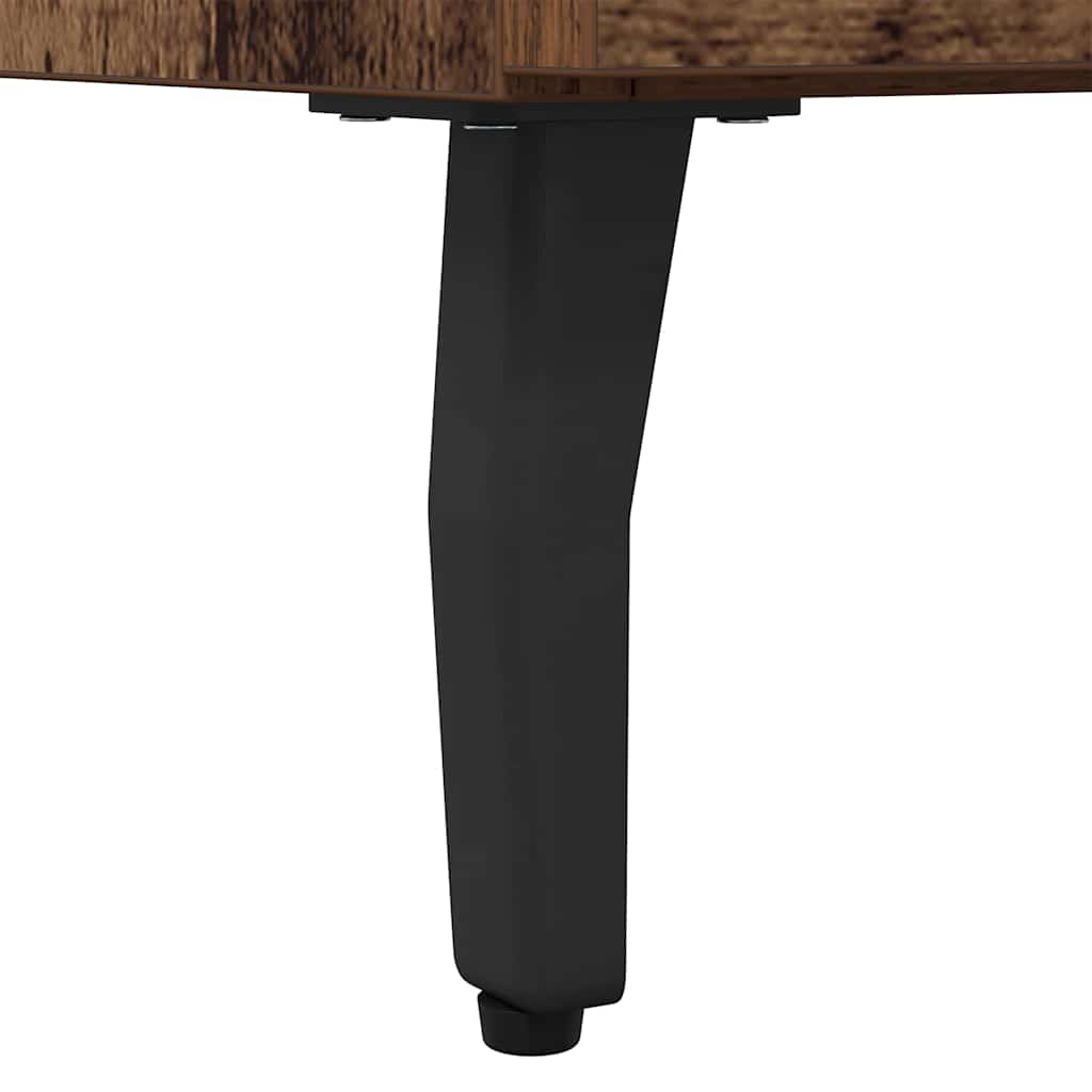 Nattbordskap 2 pcs Gammelt tre 40 x 35 x 47.5 cm Konstruert tre