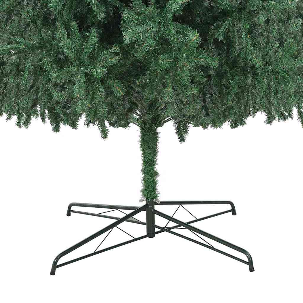 Juletre med dekorative strenglys grønn 400 cm PVC