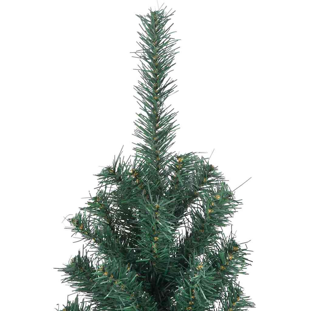 Kunstig forhåndsbelyst juletre grønn 500 cm PVC
