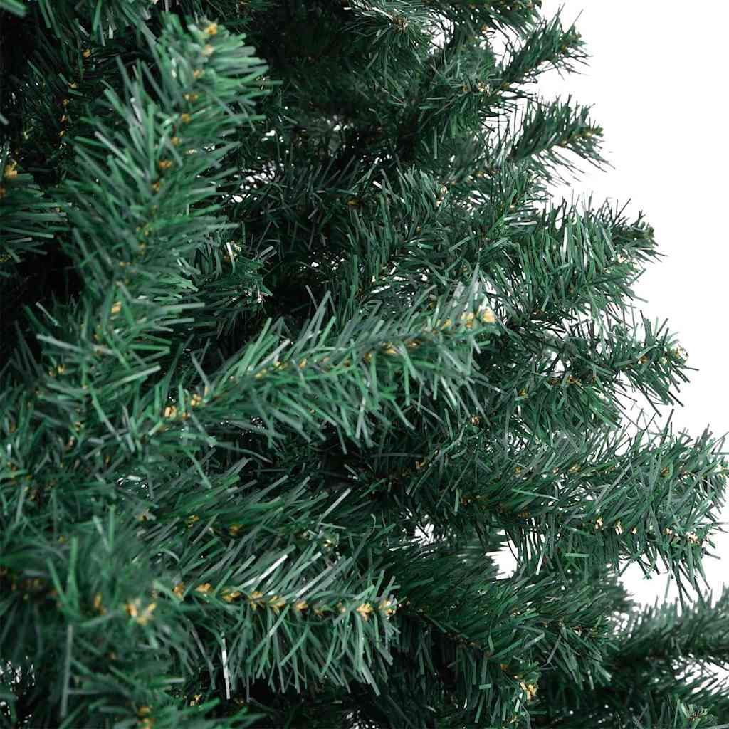 Kunstig forhåndsbelyst juletre grønn 500 cm PVC