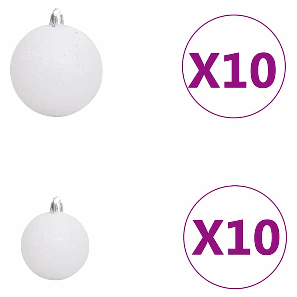 Slim juletre grønn 72 x 72 x 180 cm PVC