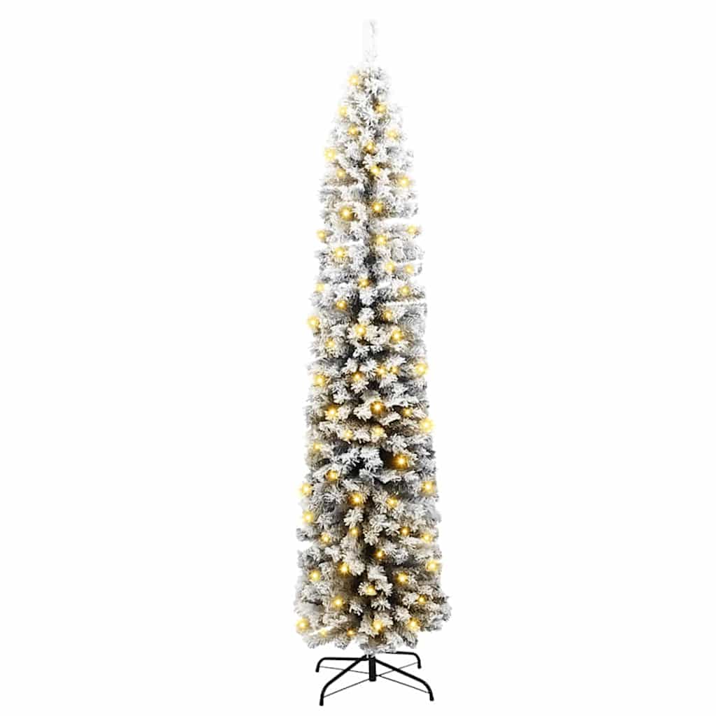 Slim juletre grønn 48 x 48 x 180 cm Plast og metall