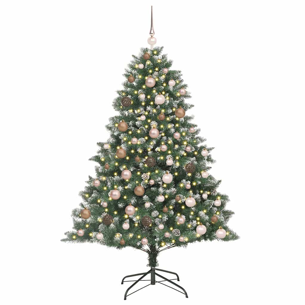 Kunstigjuletre med stativ grønn 180cm PVC