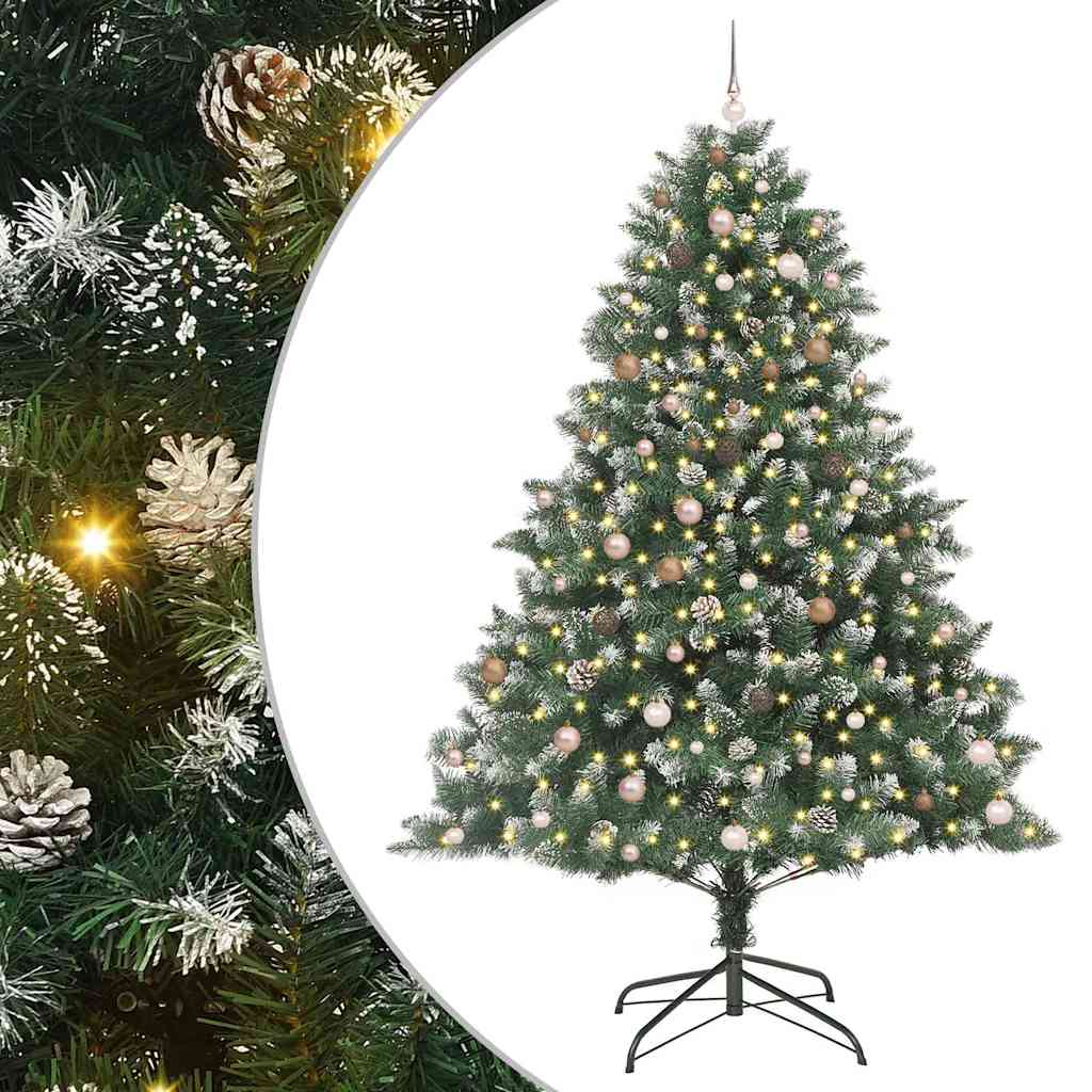 Kunstigjuletre med stativ grønn 240cm PVC