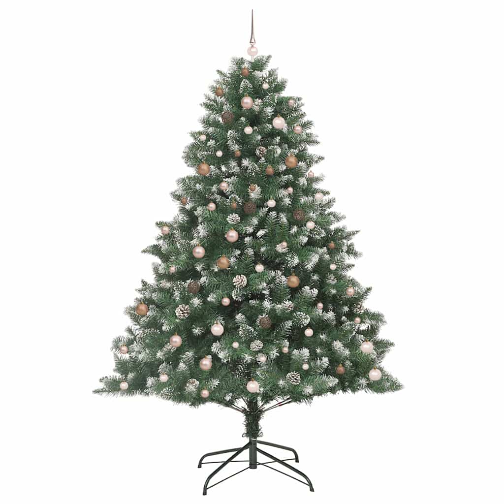 Kunstigjuletre med stativ grønn 240cm PVC
