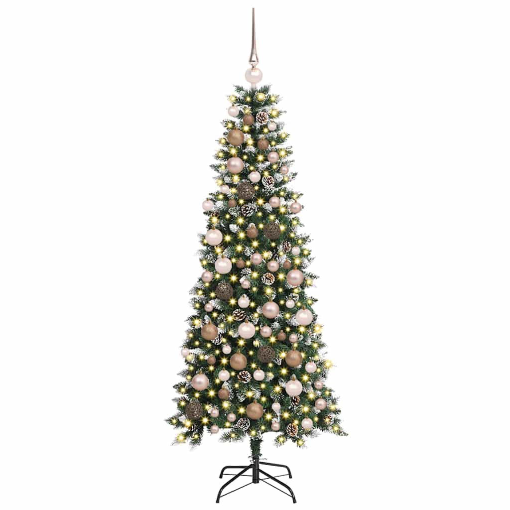 Kunstig juletre med stativ grønn 180 cm PVC