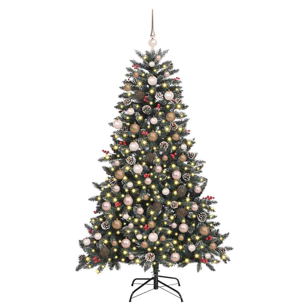 Kunstigjuletre med stativ grønn 180cm PVC