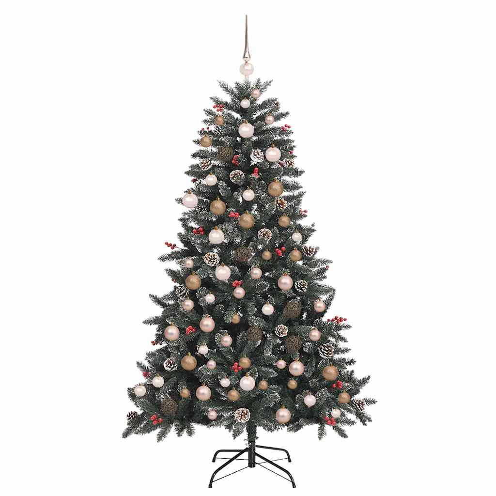 Kunstigjuletre med stativ grønn 180cm PVC