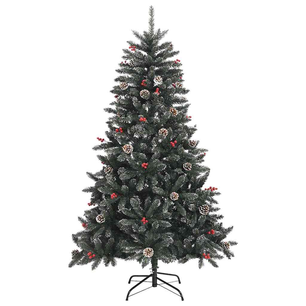 Kunstigjuletre med stativ grønn 180cm PVC