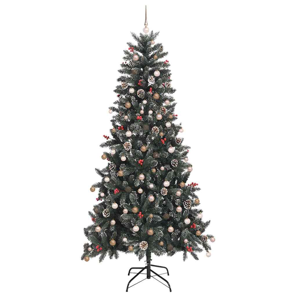 Kunstigjuletre med stativ grønn 240cm PVC