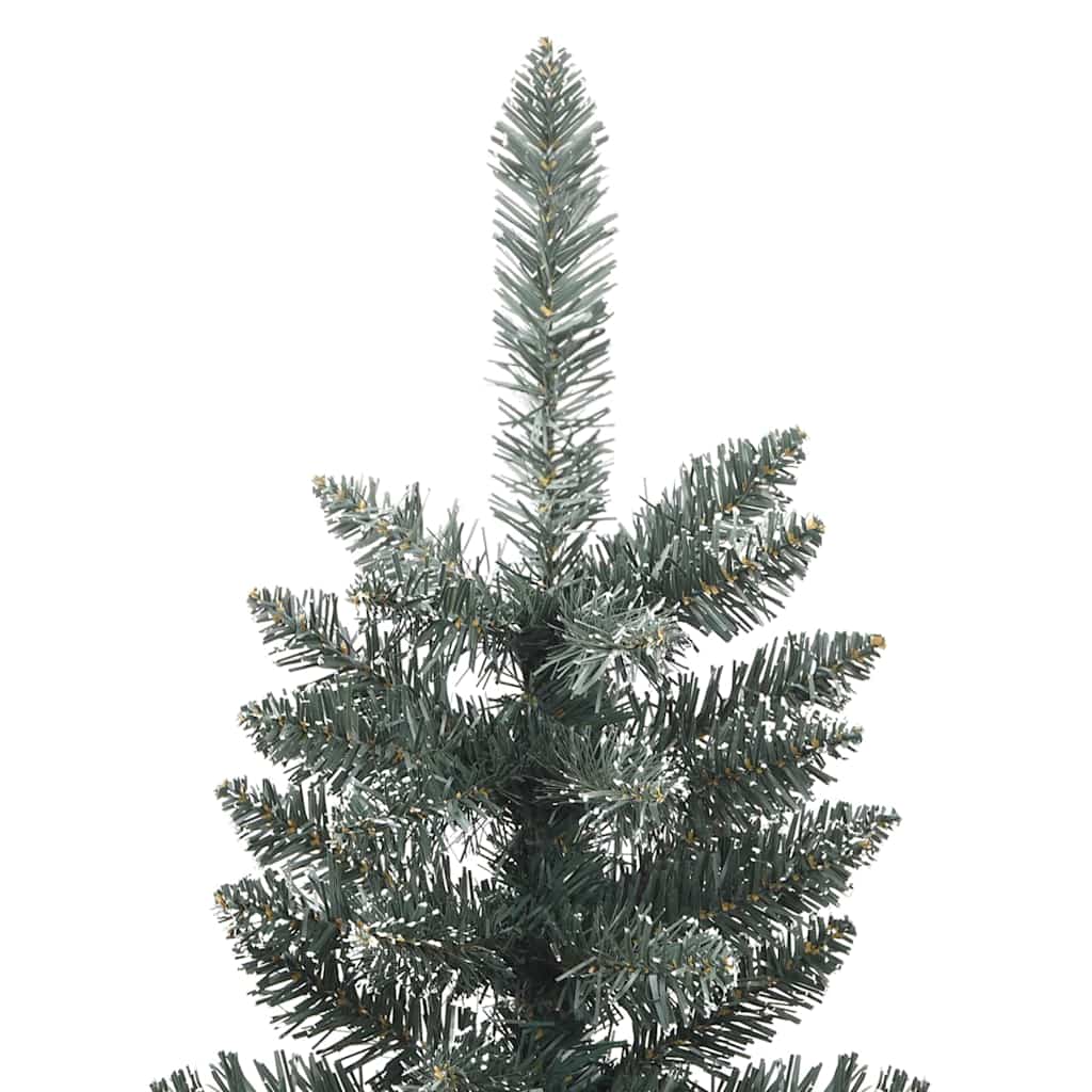 Kunstig juletre with Decorative String Lights grønn 150 cm PVC