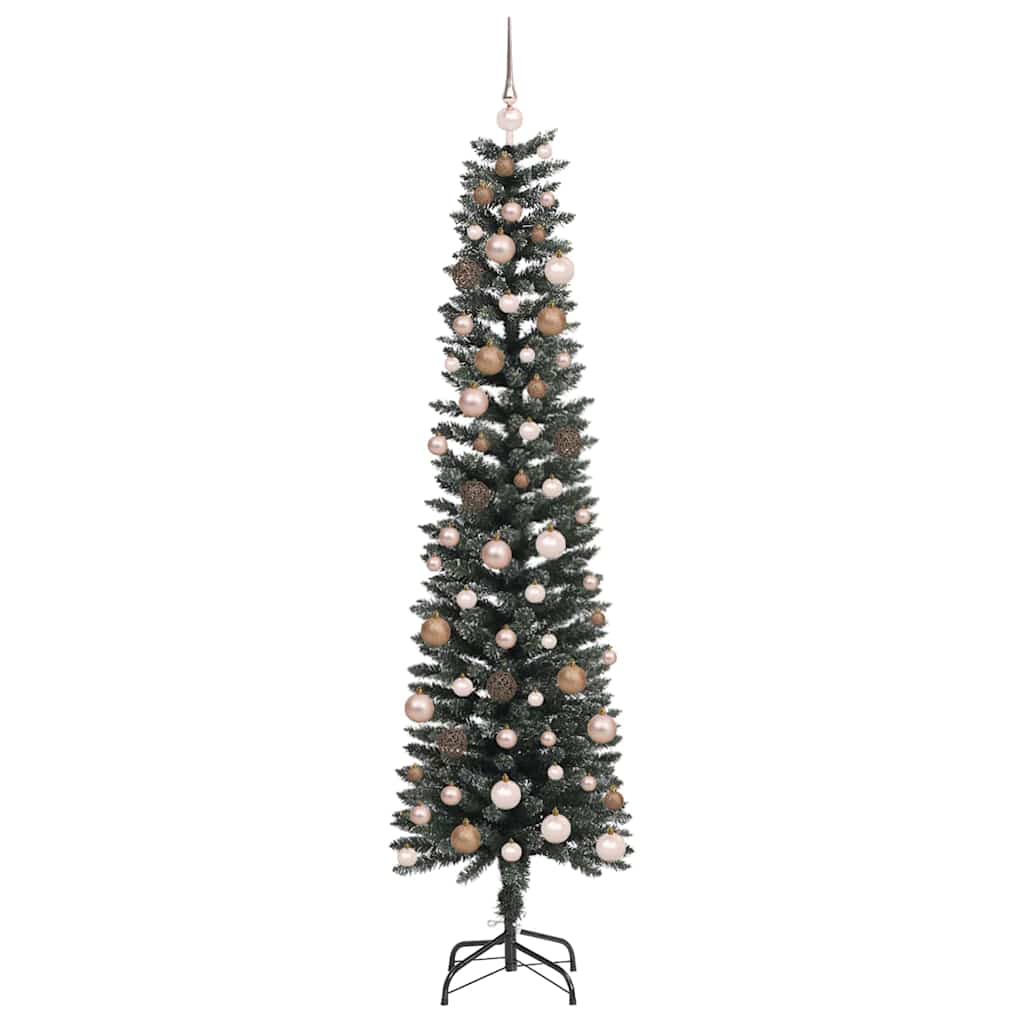 Kunstigjuletre med stativ grønn 210cm PVC