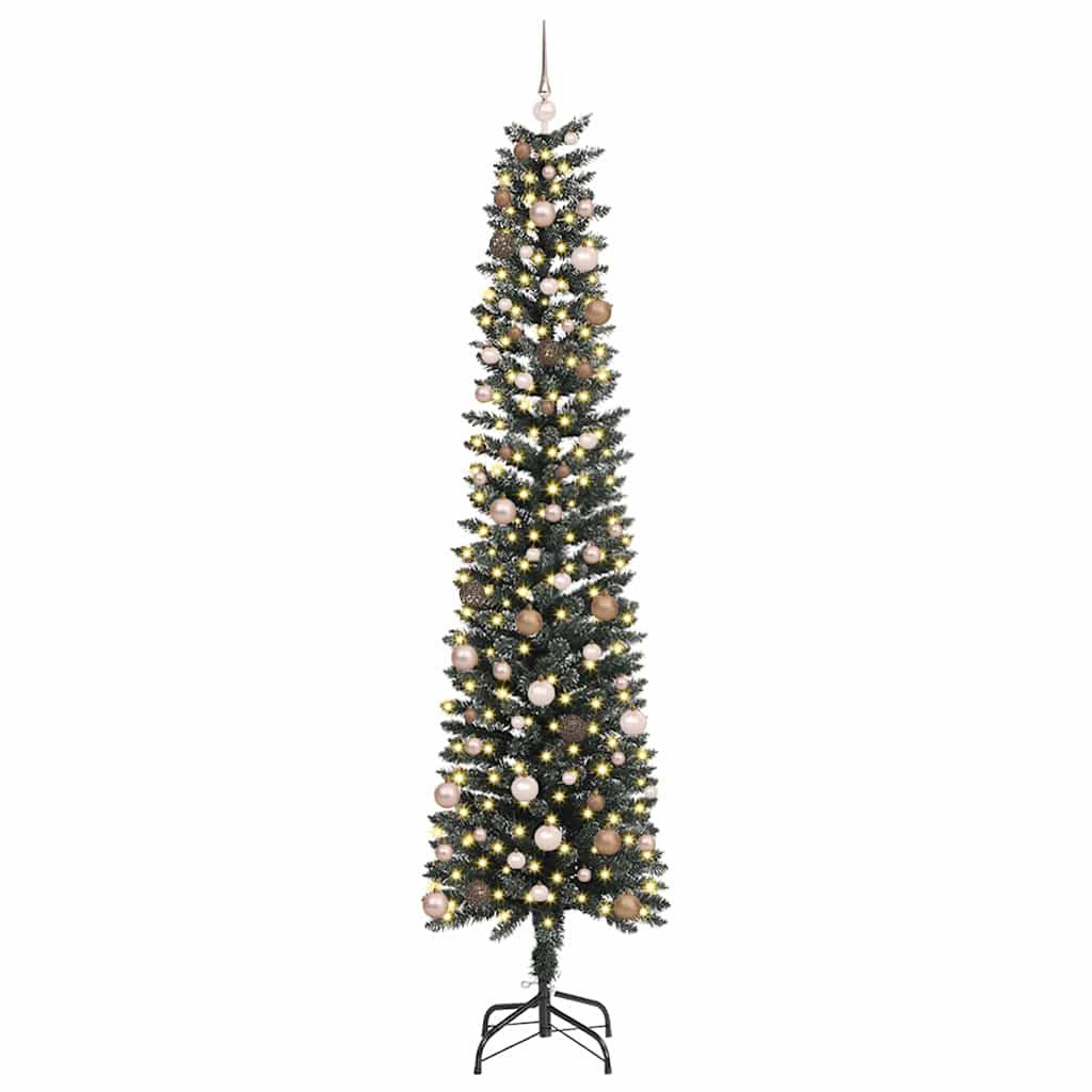 Kunstigjuletre med stativ grønn 240cm PVC