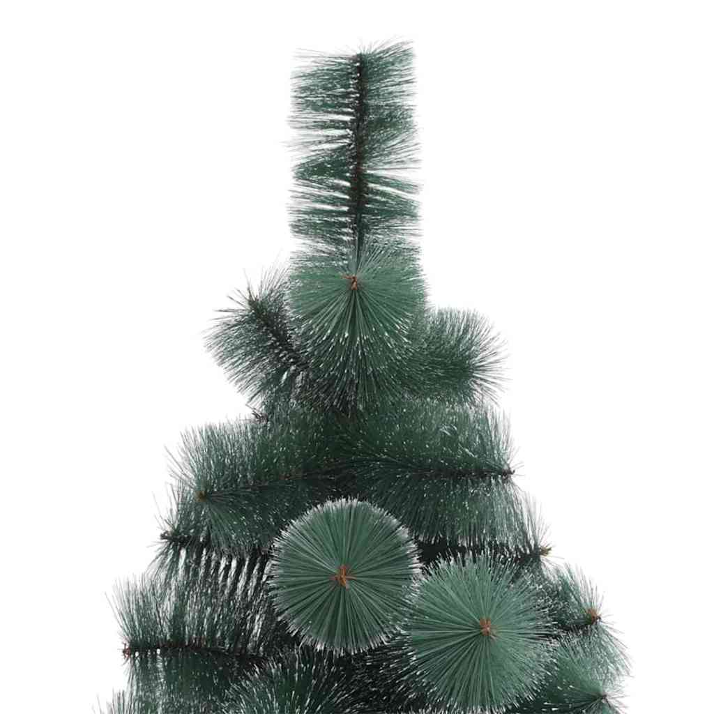 Kunstig juletre med LED -stripelys grønn 40 x 40 x 180 cm PET