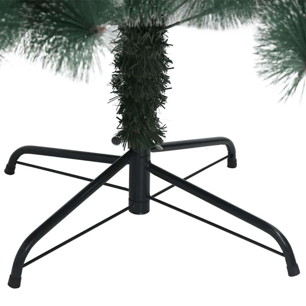Kunstig juletre med LED -stripelys grønn 40 x 40 x 180 cm PET