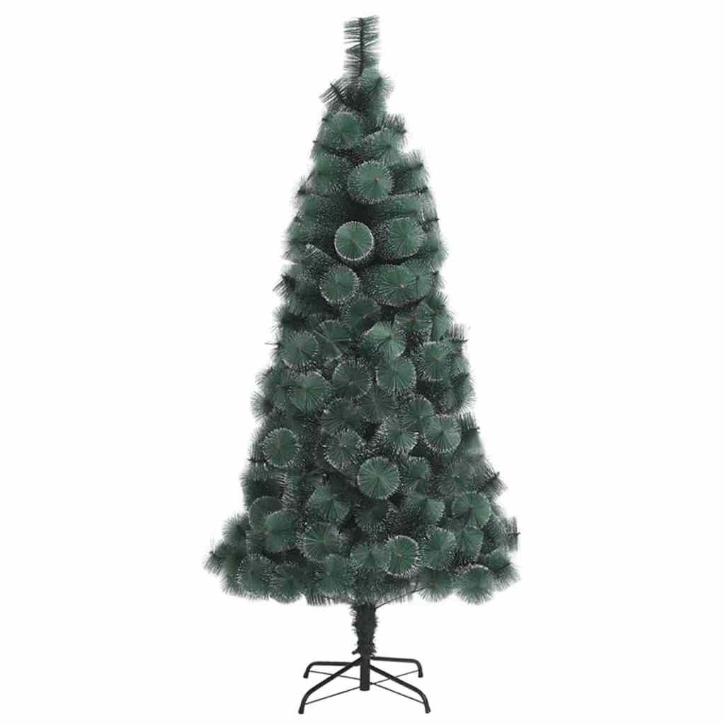 Kunstig juletre med LED -stripelys grønn 40 x 40 x 180 cm PET