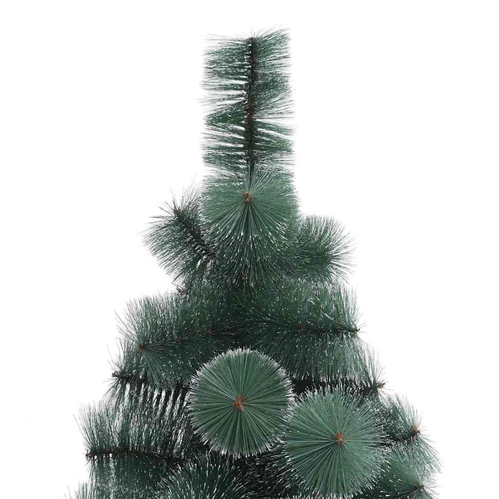 Kunstig forbehandlet juletre med kulesett grønn 240 cm PET