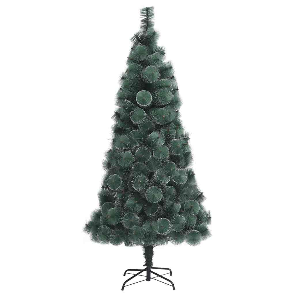 Kunstig forbehandlet juletre med kulesett grønn 240 cm PET