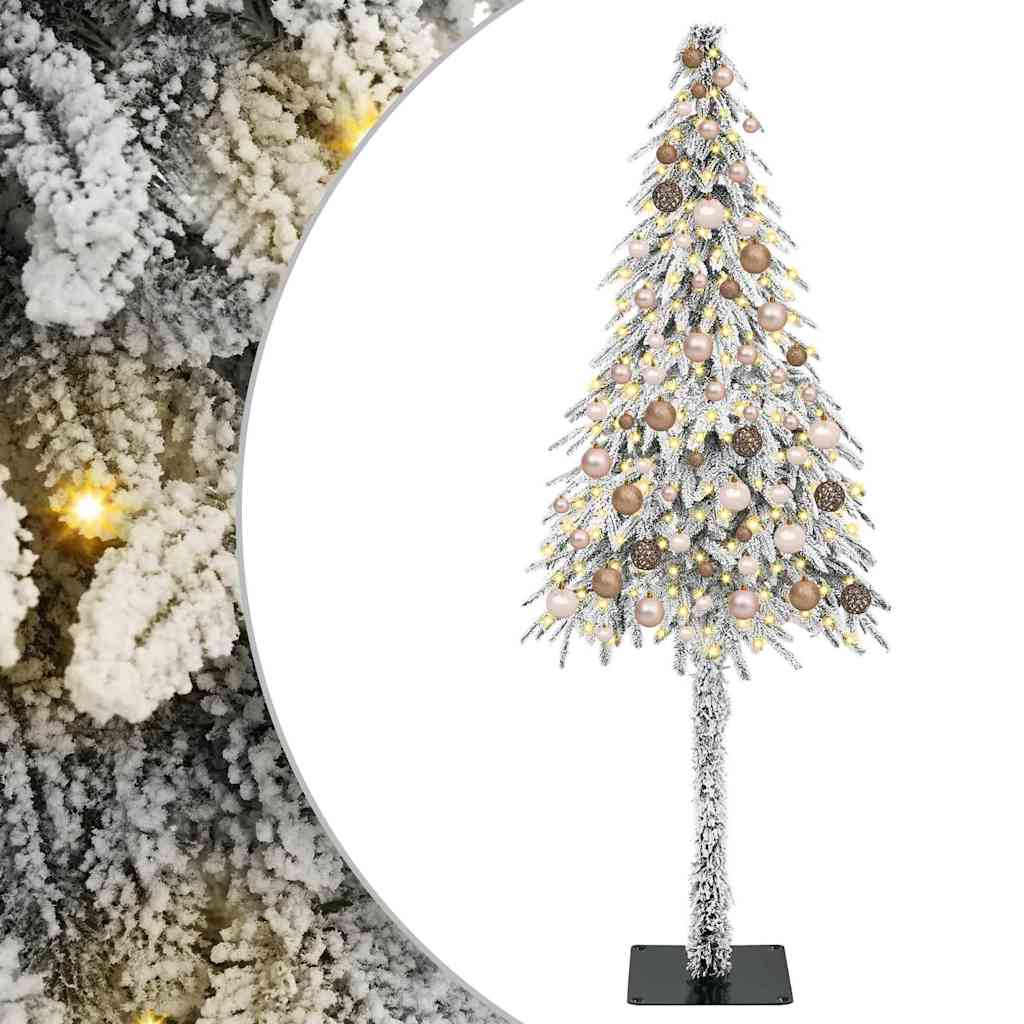 Juletre med 300 LED med stativ 180 cm PE