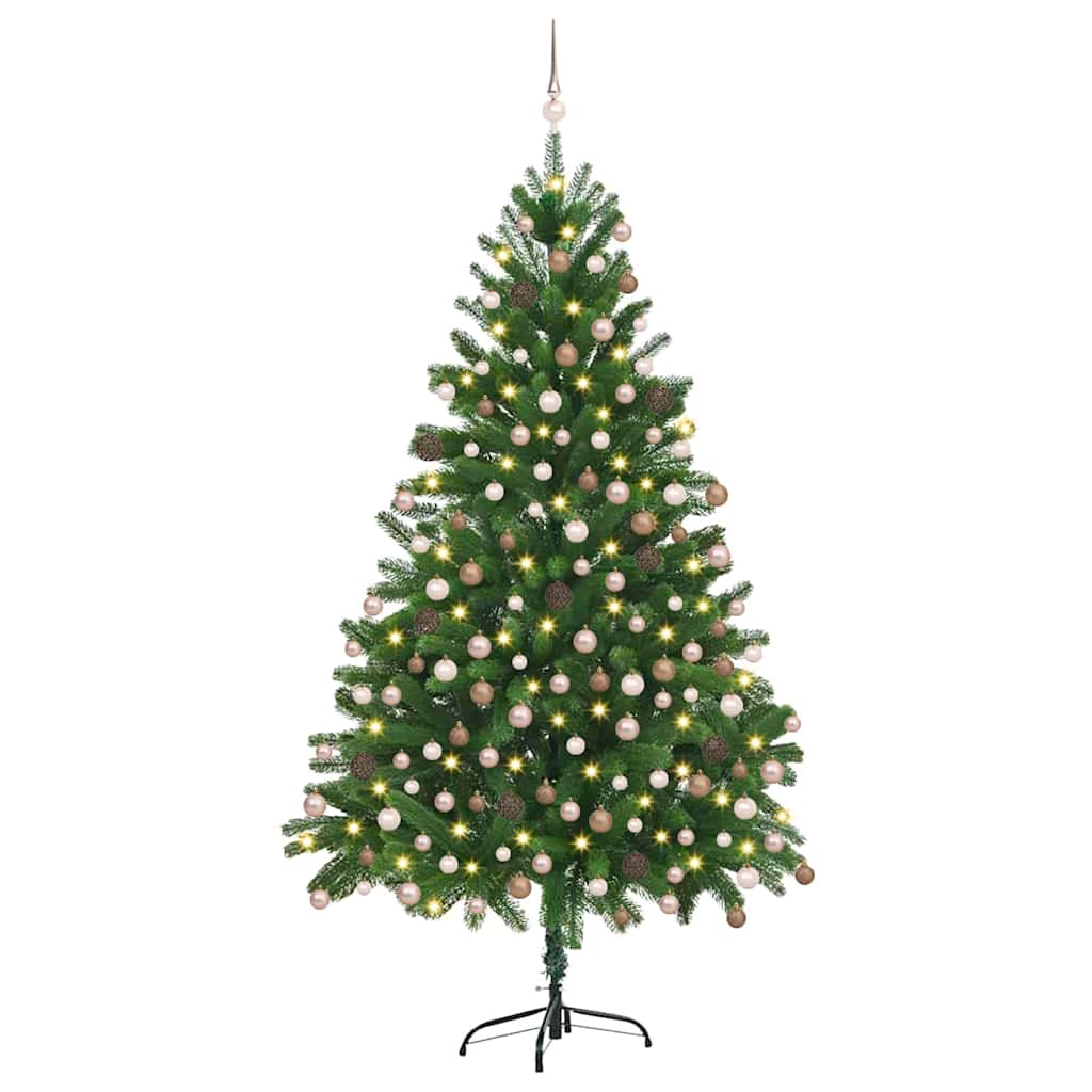 Kunstig juletre med stativ grønn 180 cm PE