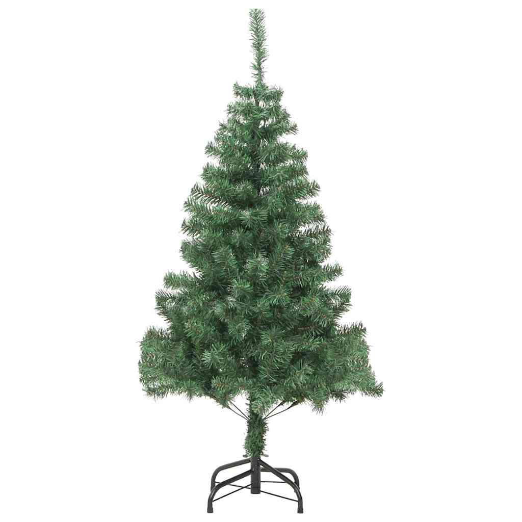 Kunstig juletre med stativ grønn 180 x 40 cm Plast og PVC