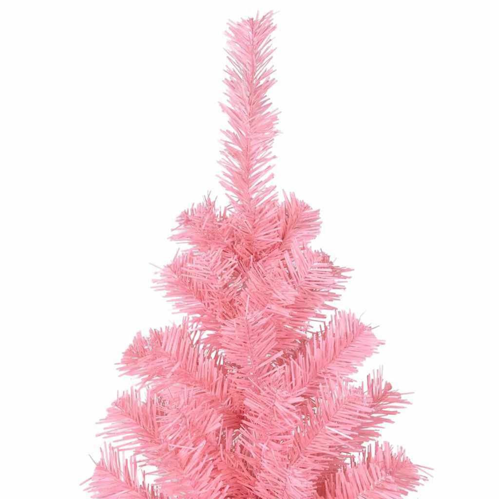 Kunstig juletre med stativ Rosa 180 cm PVC