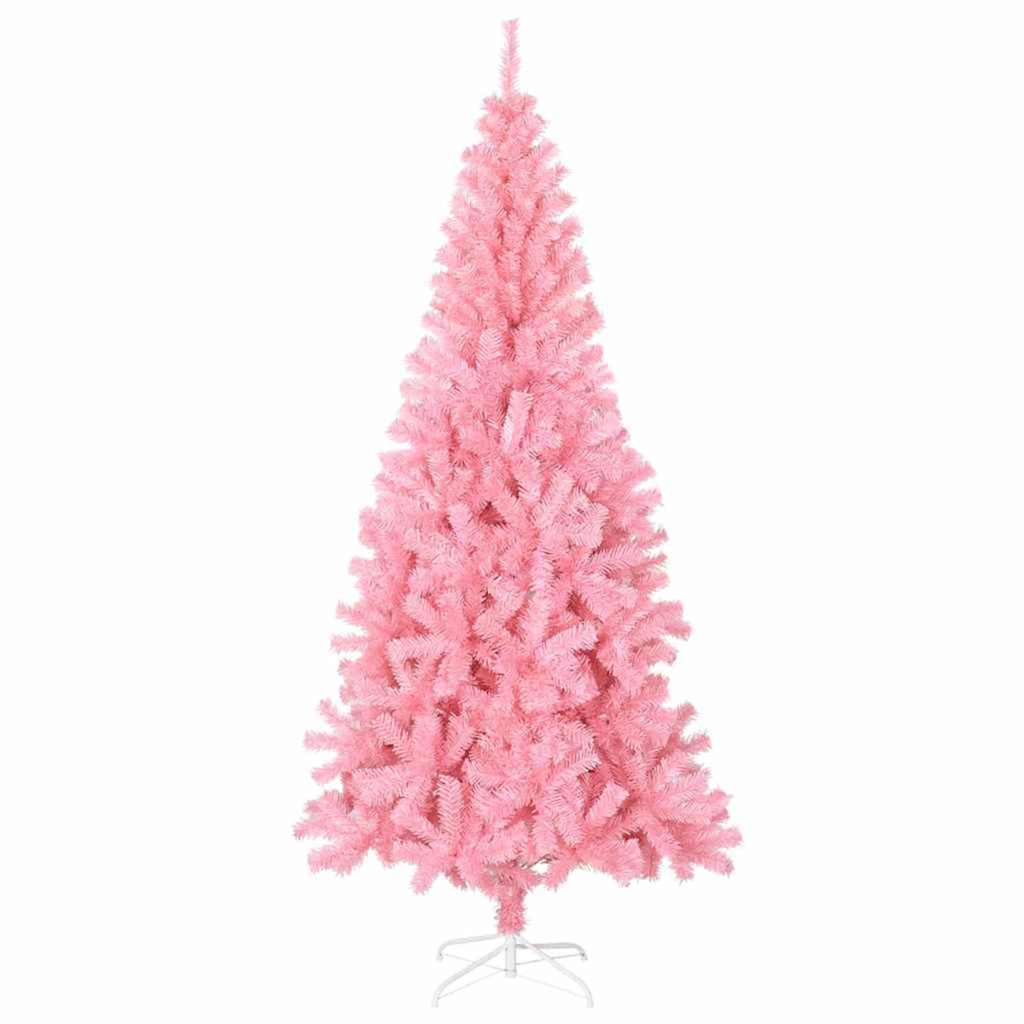 Kunstig juletre med stativ Rosa 180 cm PVC