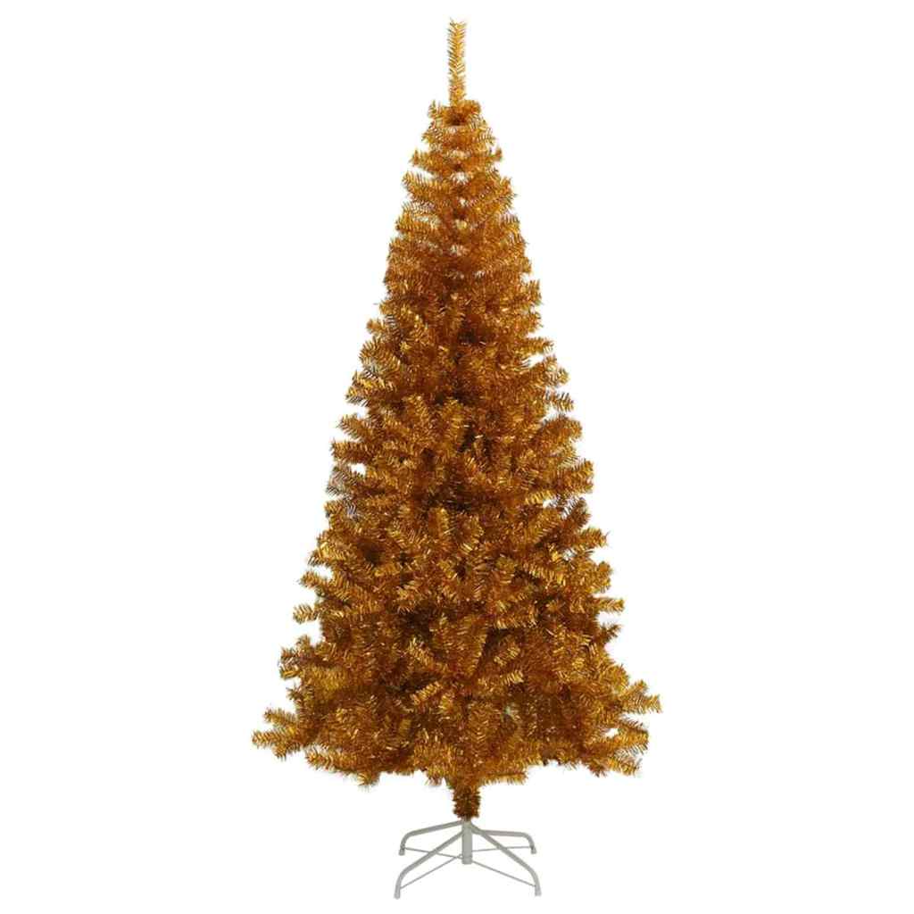 Kunstig juletre med stativ Gull 180 cm PET