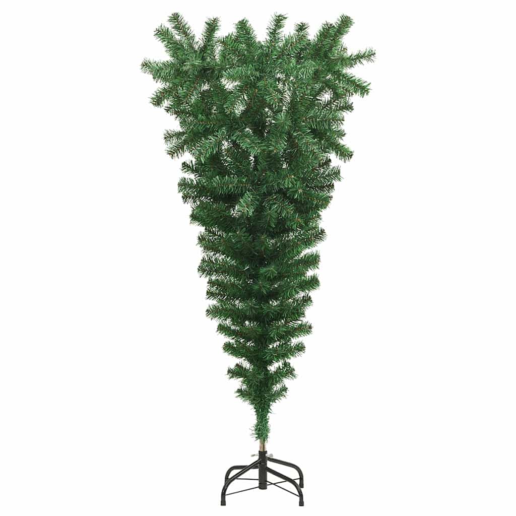 Uventet kunstig forhåndsbelyst juletre med kule sett 120 cm