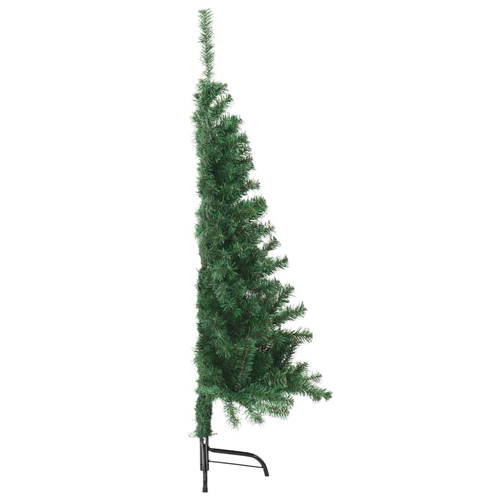 Kunstig forbelyst juletre grønn 120 cm PVC