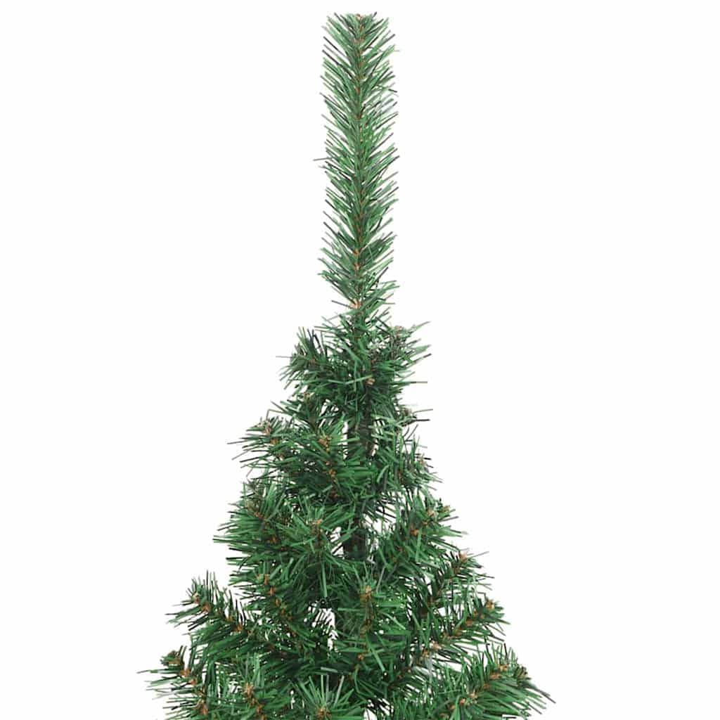 Kunstig forbelyst juletre med 300 LED-er grønn 210 cm PVC