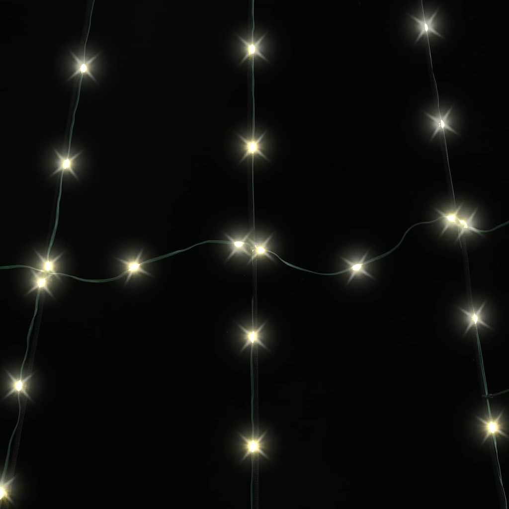 LED juletre med 112 LED med jordspyd Varmhvit 511 cm Metall