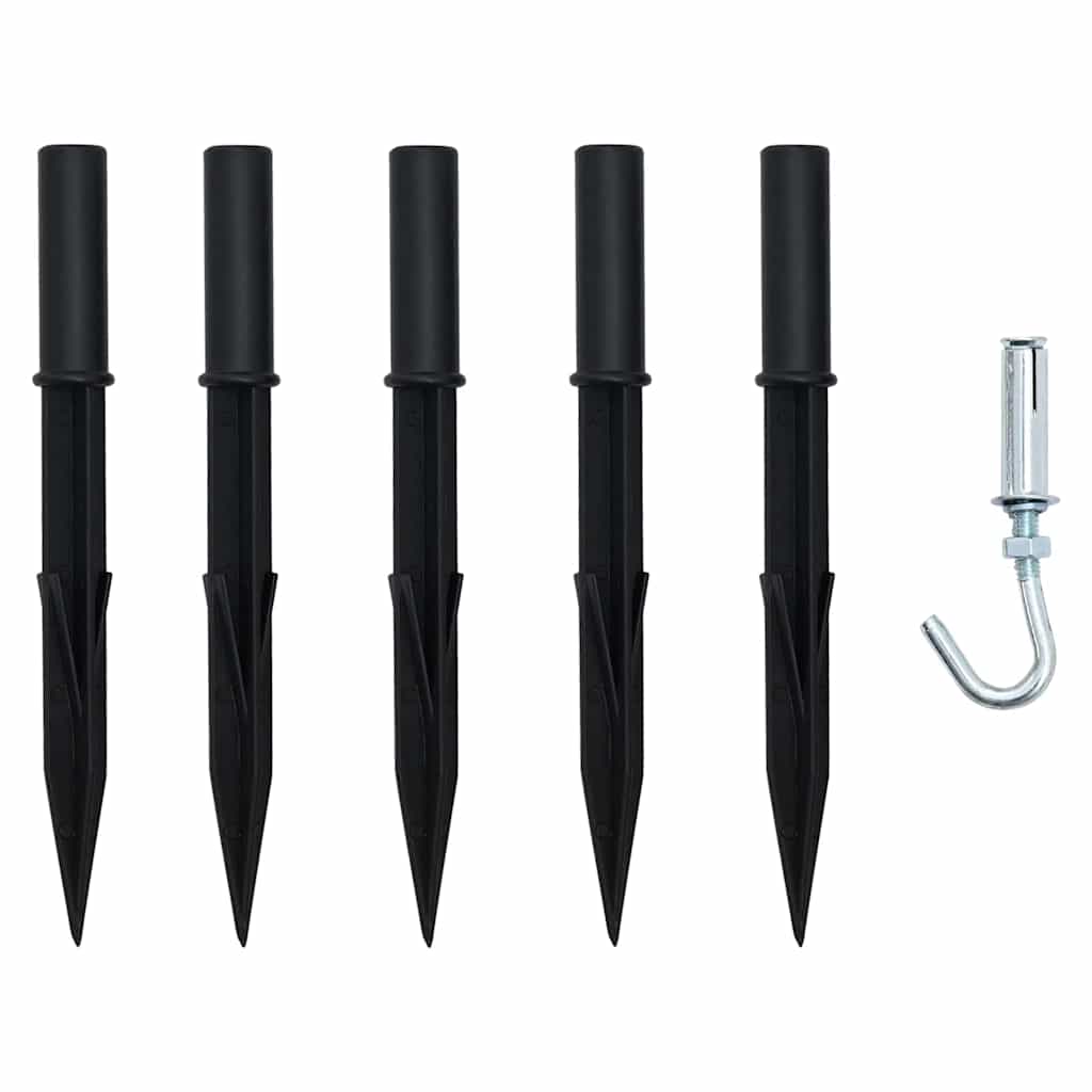 LED juletre med 112 LED med jordspyd Kaldhvit 511 cm Metall