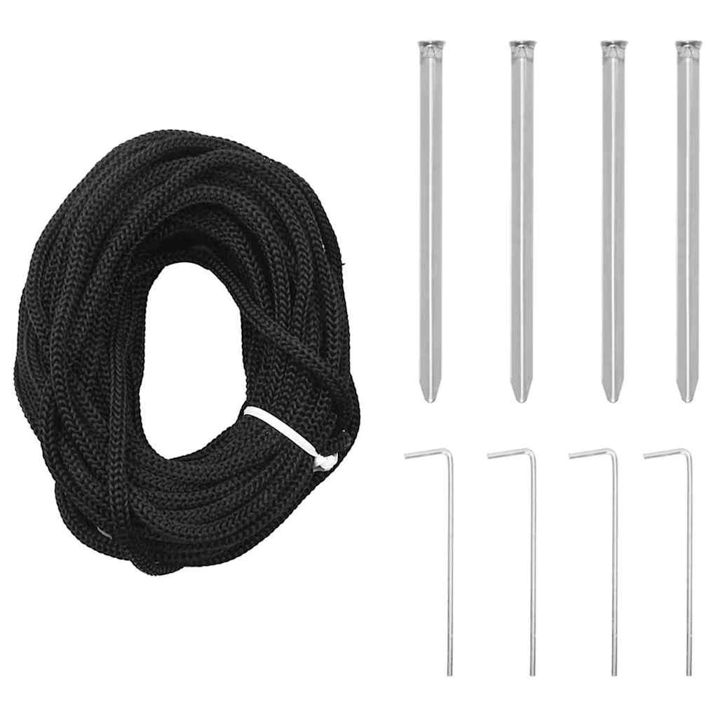 LED juletre med 800 LED med jordspyd Varmhvit 400 cm Jern
