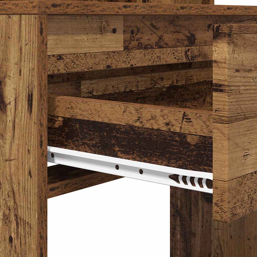 Soverom sminkebord Gamle tre 80 x 39,6 x 135 cm Konstruert tre