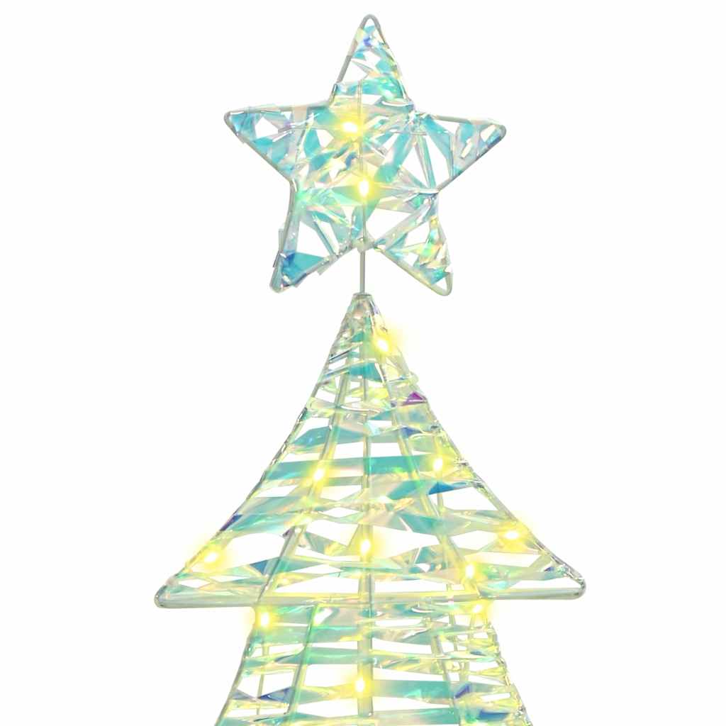 Juletre med 120 LED Varmhvit 120 cm PET