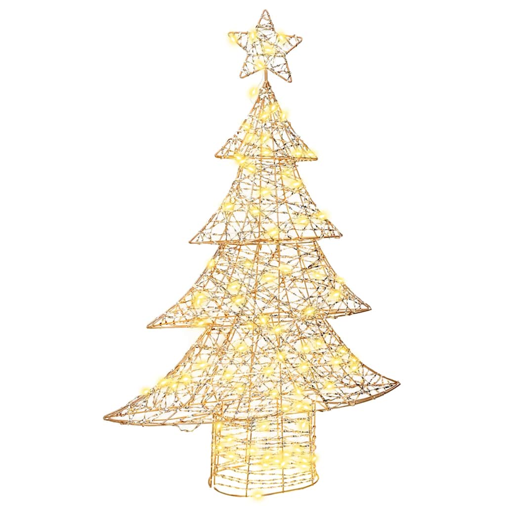 Juletre med 120 LED Varmhvit 120 cm PET