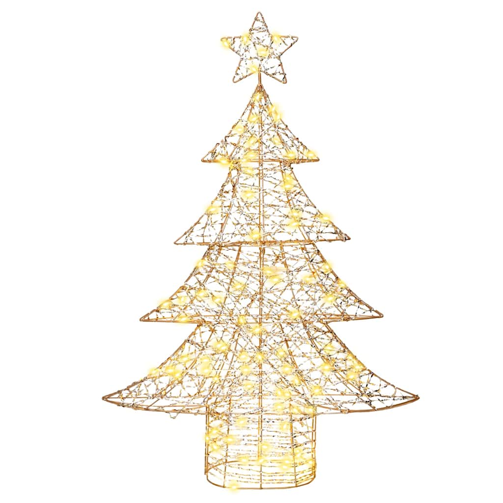 Juletre med 120 LED Varmhvit 120 cm PET