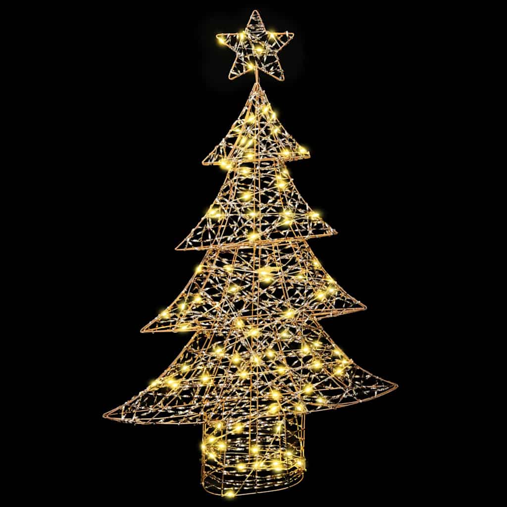 Juletre med 120 LED Varmhvit 120 cm PET