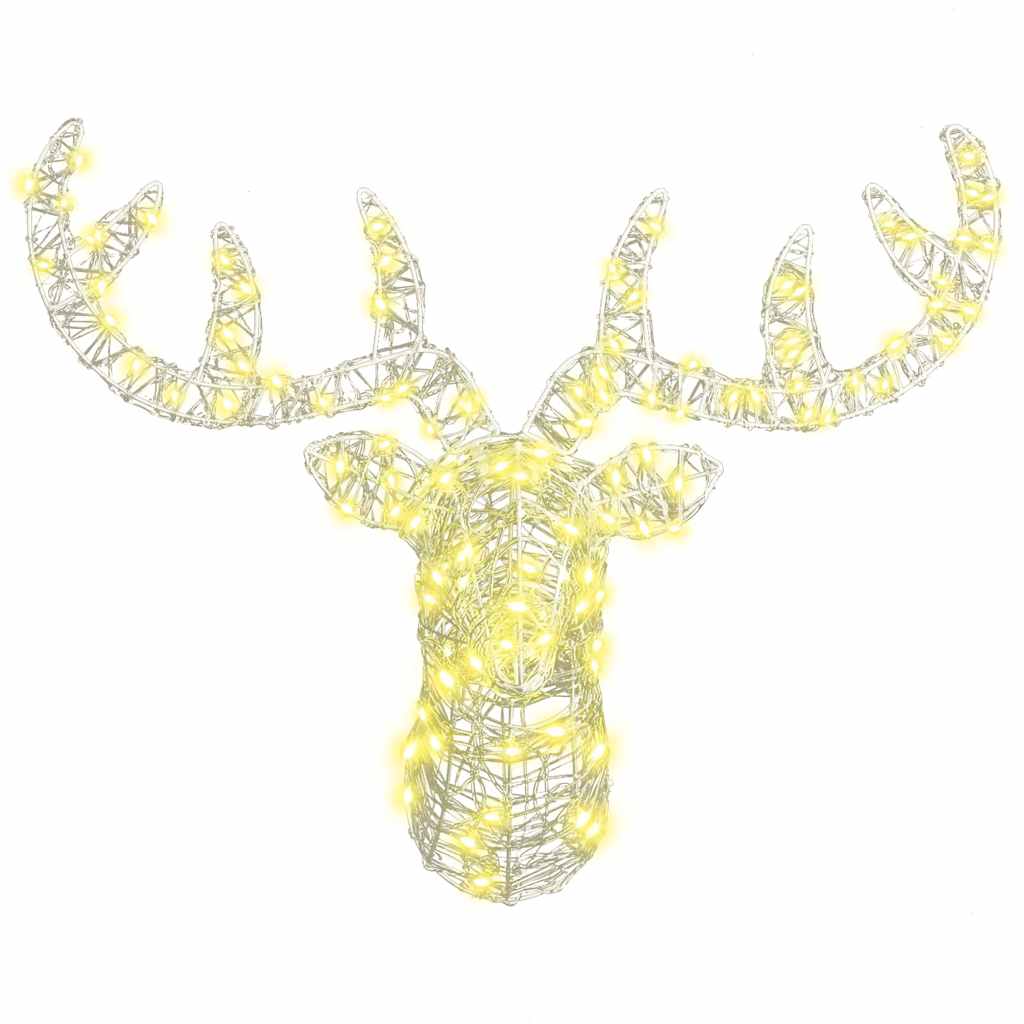 Rudolf hode Varmhvit 60 cm Akryl