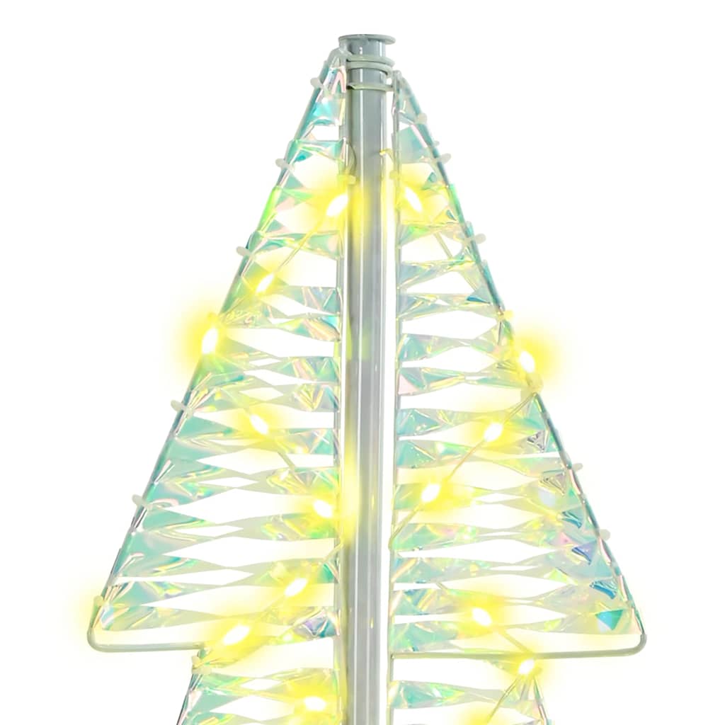 Juletre med 100 LED Varmhvit 120 cm PET