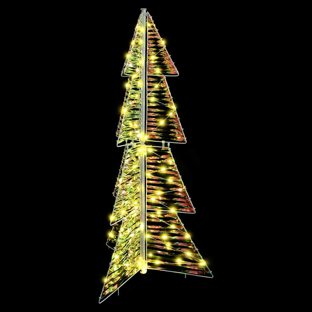 Juletre med 100 LED Varmhvit 120 cm PET