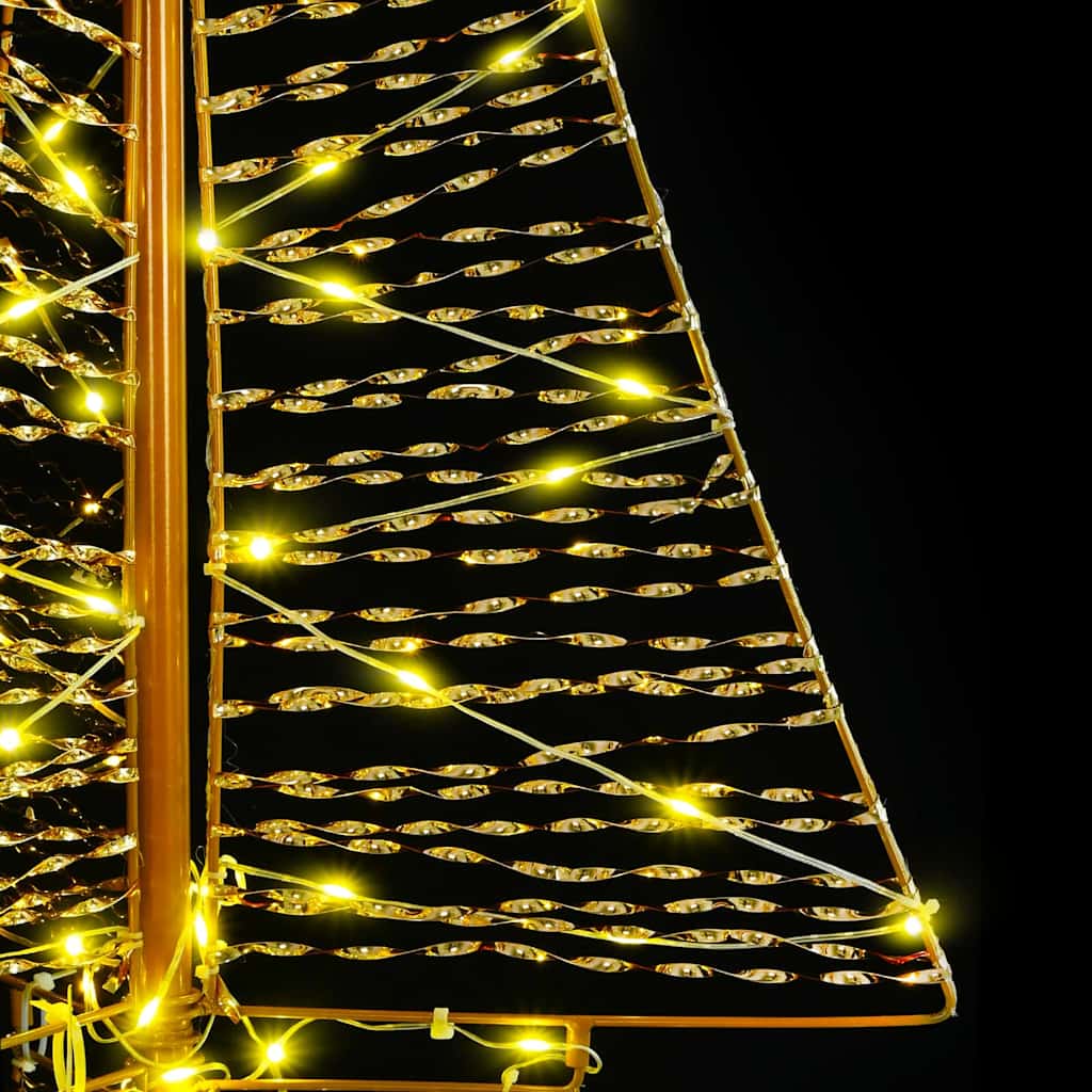 Juletre med 100 LED Varmhvit 120 cm PET