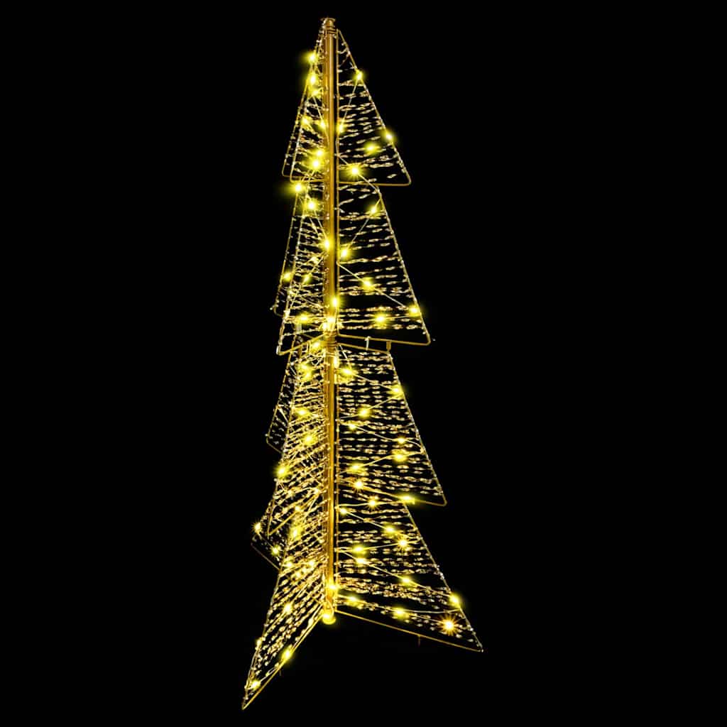 Juletre med 100 LED Varmhvit 120 cm PET