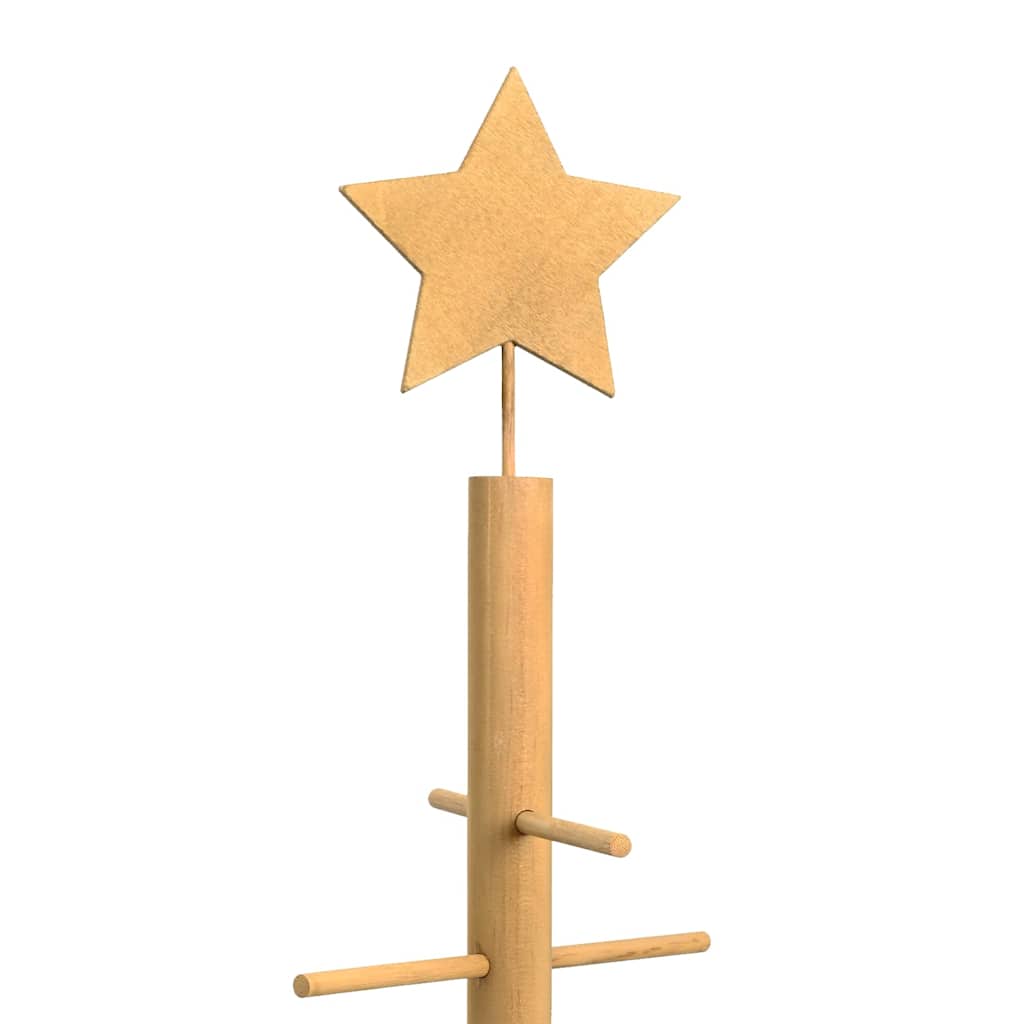 Trekjuletrær med stativ Brun 75 cm Bambus