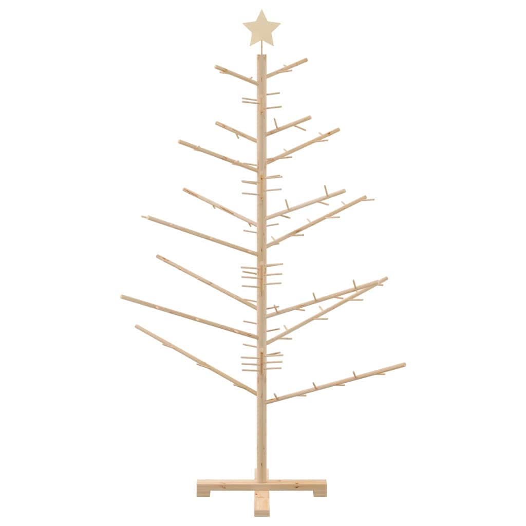 Trekjuletrær med stativ Naturlig 150 cm Heltre furu