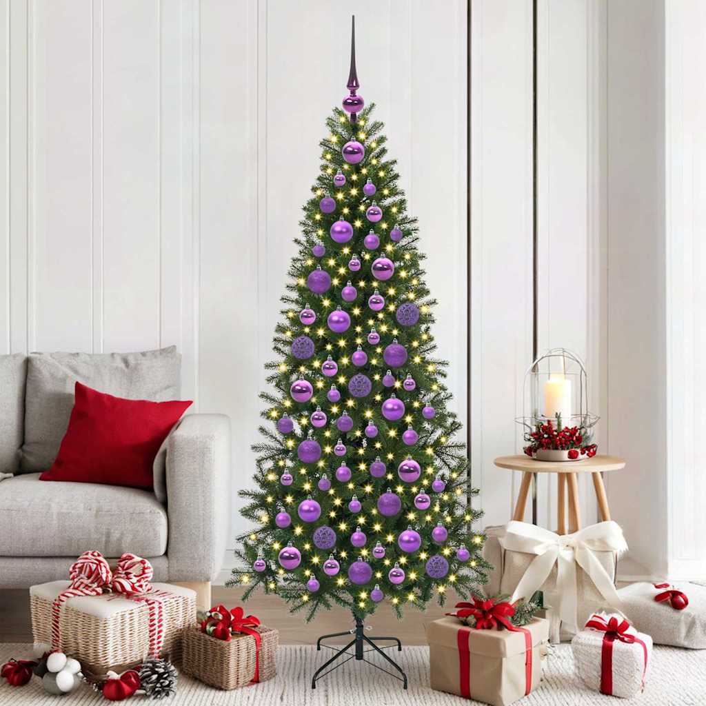 Julekule Sett med 300 LED 120 pcs Syrin Plast