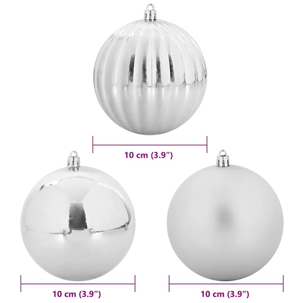 Julekule Sett 15 pcs sølv